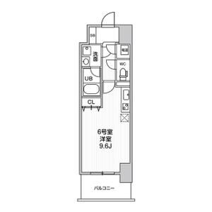 ワンルーム 間取り図