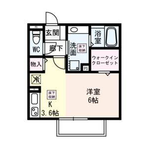 ワンルーム 間取り図
