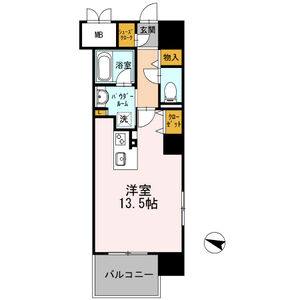 ワンルーム 間取り図