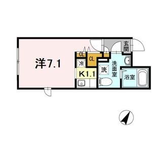 ワンルーム 間取り図