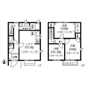 3LDK 間取り図