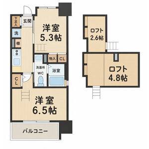 2K 間取り図