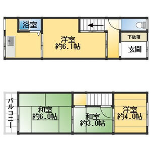 3K 間取り図