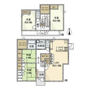 千足町神明堂戸建