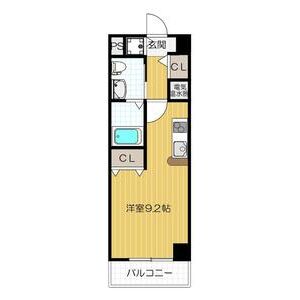 ワンルーム 間取り図