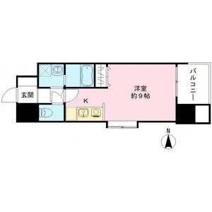 ワンルーム 間取り図