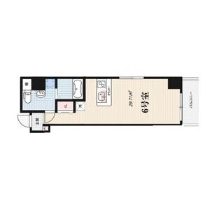 ワンルーム 間取り図