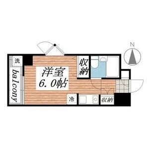 ワンルーム 間取り図
