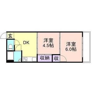 2K 間取り図