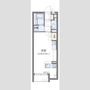 ワンルーム 間取り図