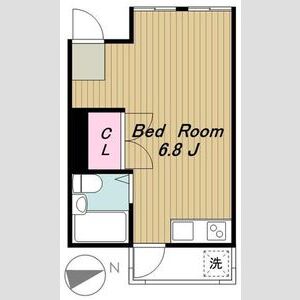 ワンルーム 間取り図