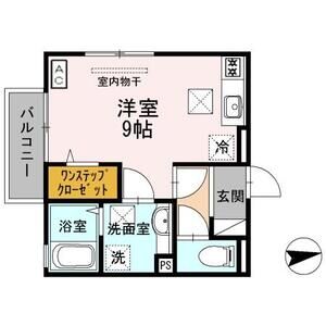 ワンルーム 間取り図