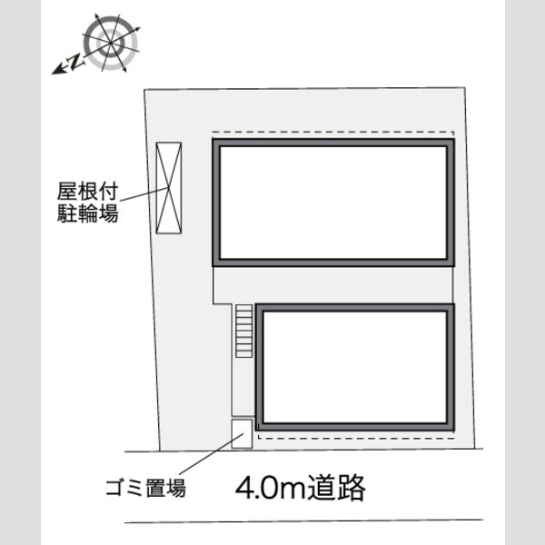 レオパレスM 室内写真1