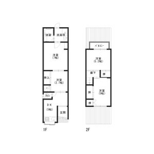 4DK 間取り図
