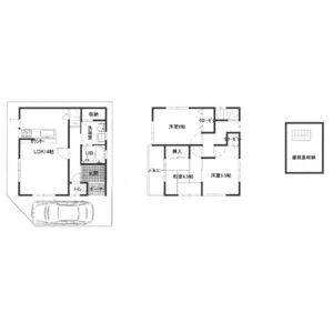 3LDK 間取り図