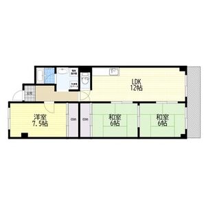 3LDK 間取り図