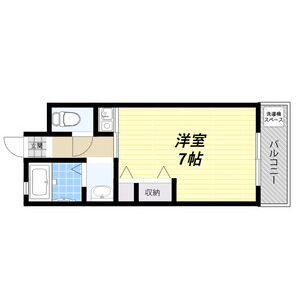 ワンルーム 間取り図