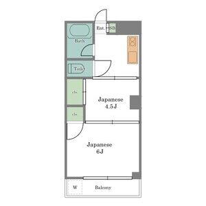 2K 間取り図
