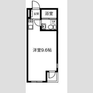 ワンルーム 間取り図