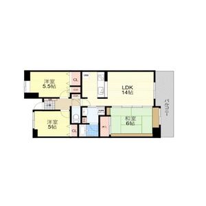 3LDK 間取り図