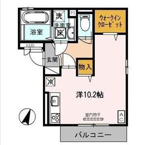 ワンルーム 間取り図