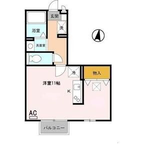 ワンルーム 間取り図