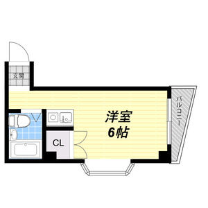 ワンルーム 間取り図