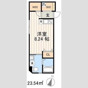 ワンルーム 間取り図