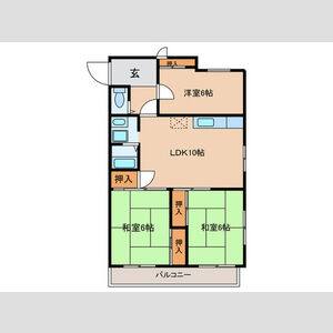 3LDK 間取り図