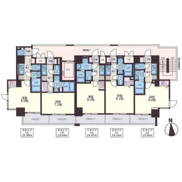 S-RESIDENCE西長堀 室内写真1
