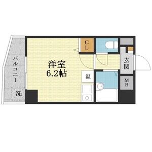 ワンルーム 間取り図