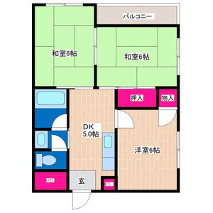 3K 間取り図