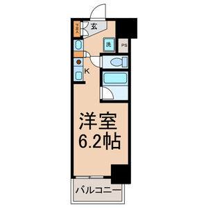 ワンルーム 間取り図