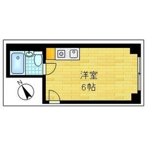 ワンルーム 間取り図