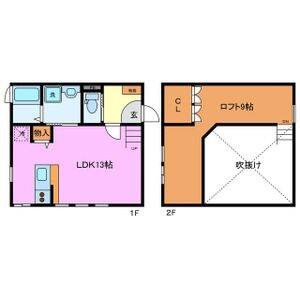ワンルーム 間取り図