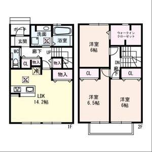 3LDK 間取り図