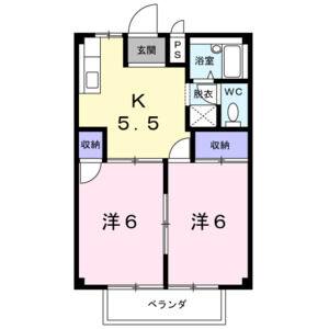 2K 間取り図