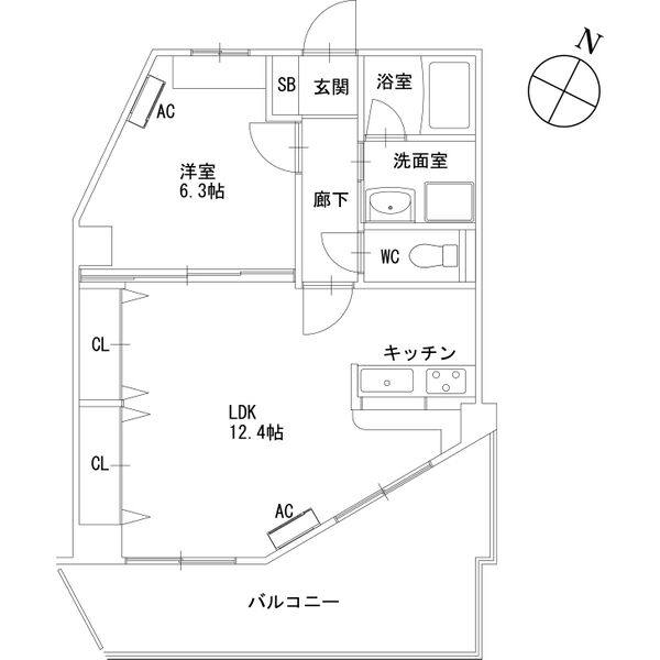 ハイブリッジマンション61 室内写真1