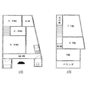 6LDK 間取り図
