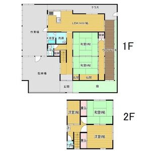 5LDK 間取り図