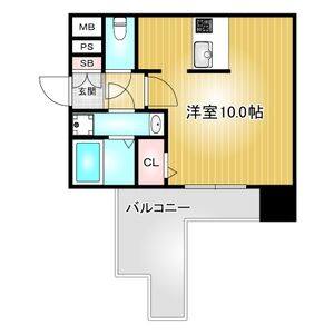 ワンルーム 間取り図