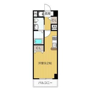 ワンルーム 間取り図