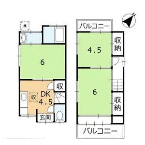 3K 間取り図