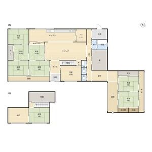6LDK 間取り図