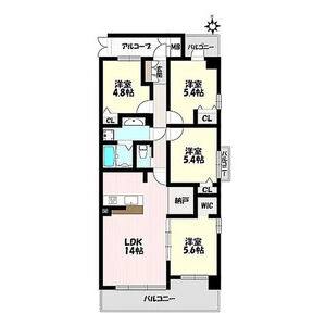 3LDK 間取り図