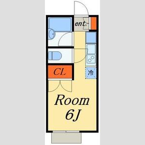 ワンルーム 間取り図