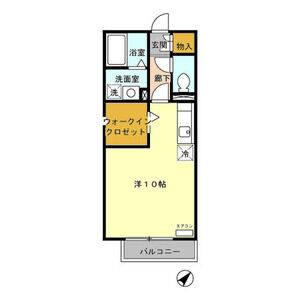 ワンルーム 間取り図