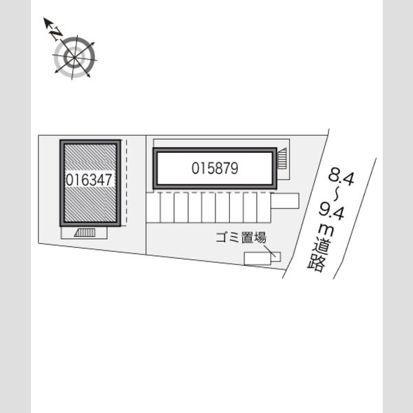 レオパレスフジB 室内写真1