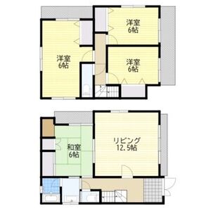 4LDK 間取り図