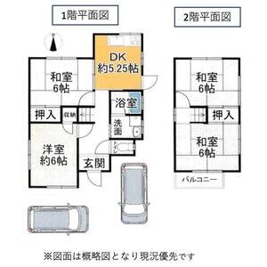 4K 間取り図